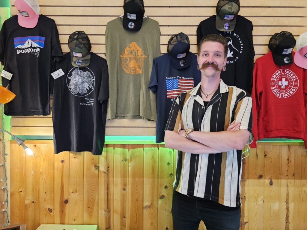 Budtender Wyatt at Smoke on the Mountain